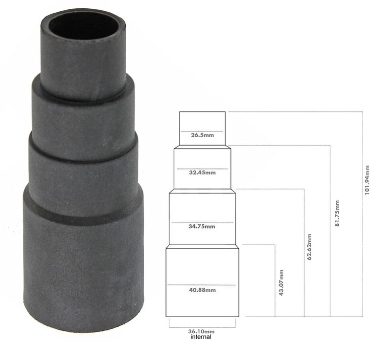 Dust Extractor Adaptors Universal Power Sander Port 26mm 30mm 32mm 35mm 38mm x 7