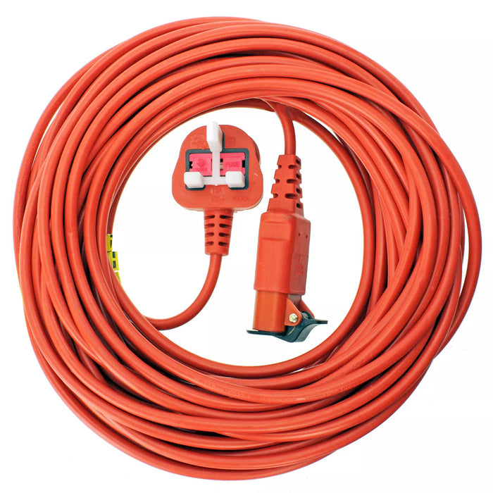 20m Orange Cable for Flymo / Bosch Lawnmower