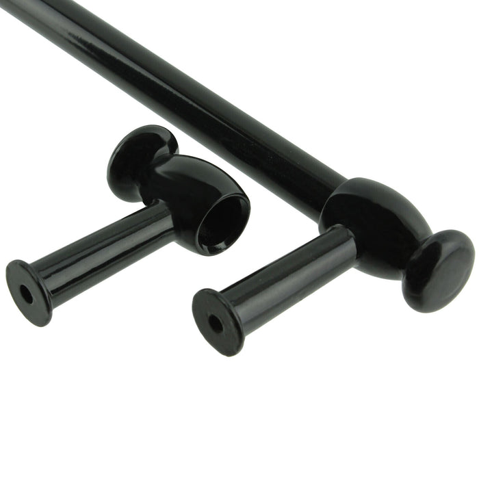 Door Handle / Towel Rail for Belling Oven Cooker 'Cut to Size' (Black)