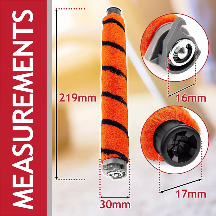 Roller Brush Filter Kit for Shark HZ500UK Vacuum Cleaner Soft Brushroll + HEPA Allergy Filters Set