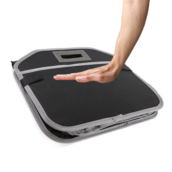 Car Boot Organiser Bag Removable Cooler Liner Collapsible Foldable Trunk Storage (550mm x 360mm x 300mm)