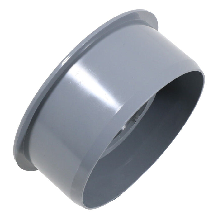 110mm Soil Pipe Reducer Boss Adaptor Solvent Weld Waste Push Fit Ring Seal (Grey)