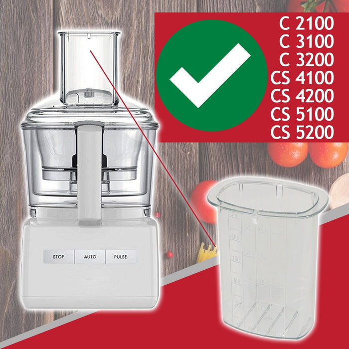 Magimix Measuring Pusher for C 2100 3100 3200 CS 4100 4200 5100 5200 Food Processor (17221)