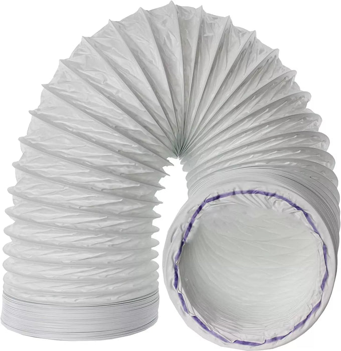 Vent Hose for Electriq Air Con Conditioner Conditioning 3m 5" AC Extension Pipe + Clips