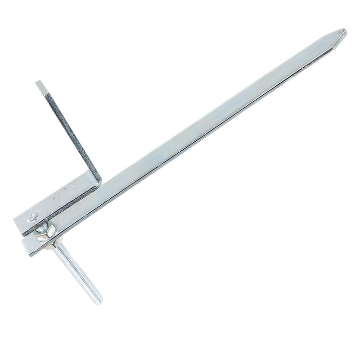 Gutter Rise & Fall Bracket Universal Galvanised Steel Adjustable Fascia Support Kit (Pack of 10)