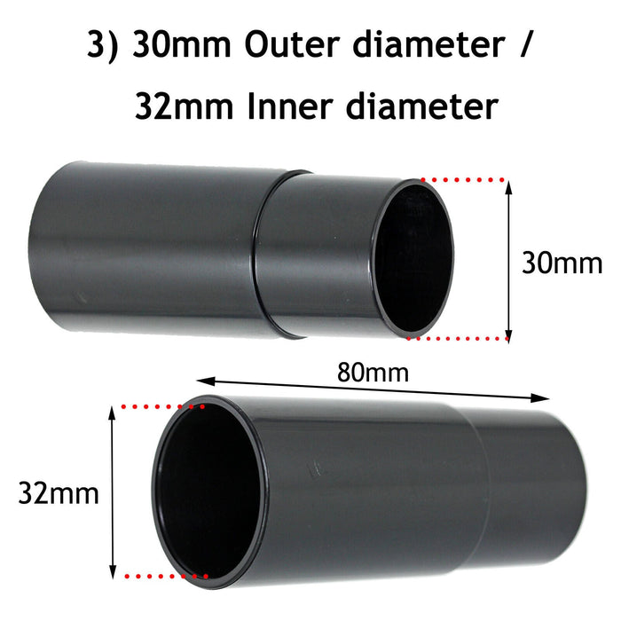 Tool Adaptor for Makita Adapter Dust Port Hose Sander Saw 32 35 38 mm x 6