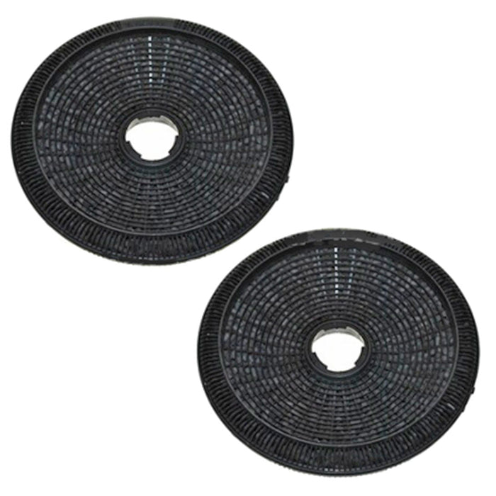 Carbon Charcoal Filters for Diplomat ACA2400 ACA2403 ABA2250 ACA2300 ACA2302 Cooker Hood (Pack of 2, 190mm)