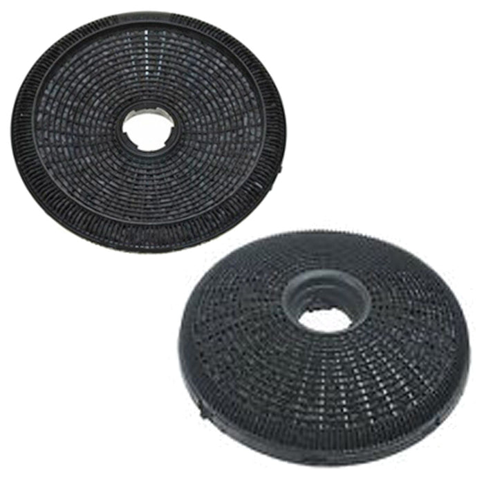 Carbon Charcoal Filters for Diplomat ACA2400 ACA2403 ABA2250 ACA2300 ACA2302 Cooker Hood (Pack of 2, 190mm)