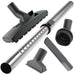 Telescopic Extension Rod + Tool Kit compatible with PARKSIDE Vacuum (35mm)
