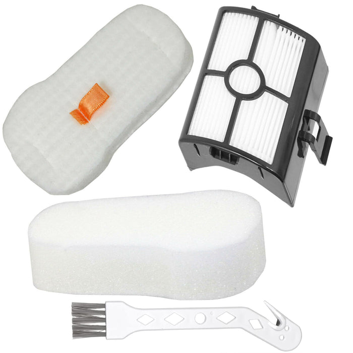 Filter Kit for SHARK HZ500 HZ500UKT Vacuum Foam Felt Motor HEPA Allergen Filter
