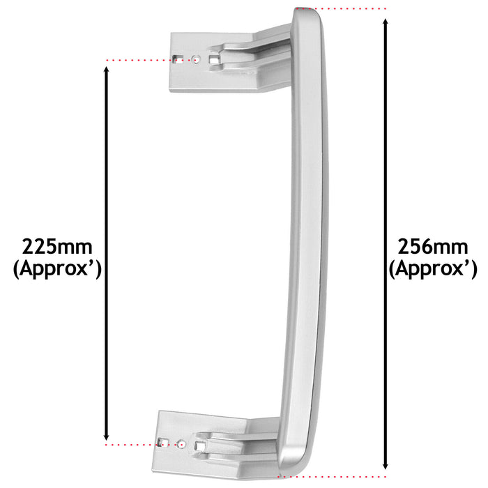 Door Handle for BEKO Fridge Freezer (Silver)