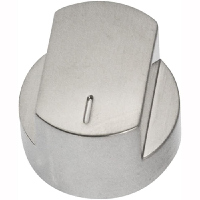 Short & Long Stem Knobs for Stoves 444445538 444445539 444445572 Oven Cooker (Pack of 6, Silver)