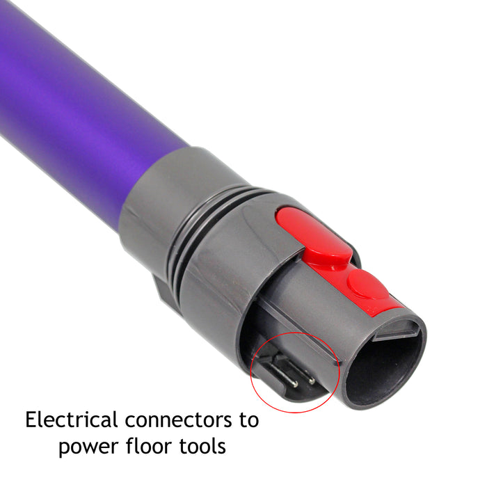 Vacuum Mini Motorised Turbine Brush for Dyson V8 SV10 + Purple Rod Wand Tube