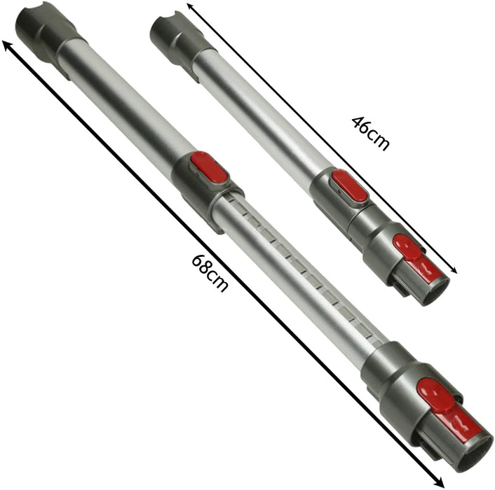 Brushroll Bar & Telescopic Extension Rod Wand Compatible with Dyson SV12 SV14 Cyclone Cordless Vacuum Cleaner