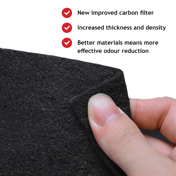 UNIVERSAL Vent Filters for Cooker Hood Extractor Fan Grease Foam Filter