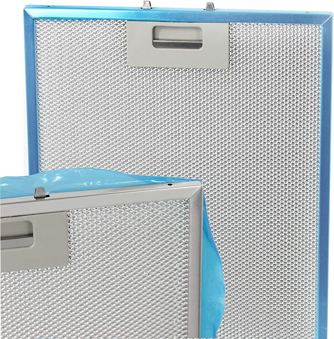 Metal Mesh Filter for Select Makes of Cooker Hood / Extractor Fan Vent (Pack of 2 Filters, Silver, 318 x 258 mm)