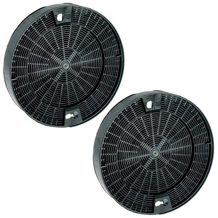 2 x ZANUSSI Genuine Type 29 Charcoal Cooker Hood Carbon Filter Vent 195 x 35 mm