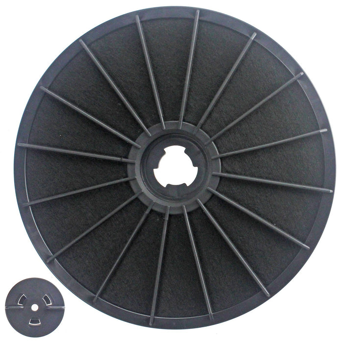 Carbon Charcoal Vent Filters for Electrolux Cooker Extractor Hood (Pack of 2)