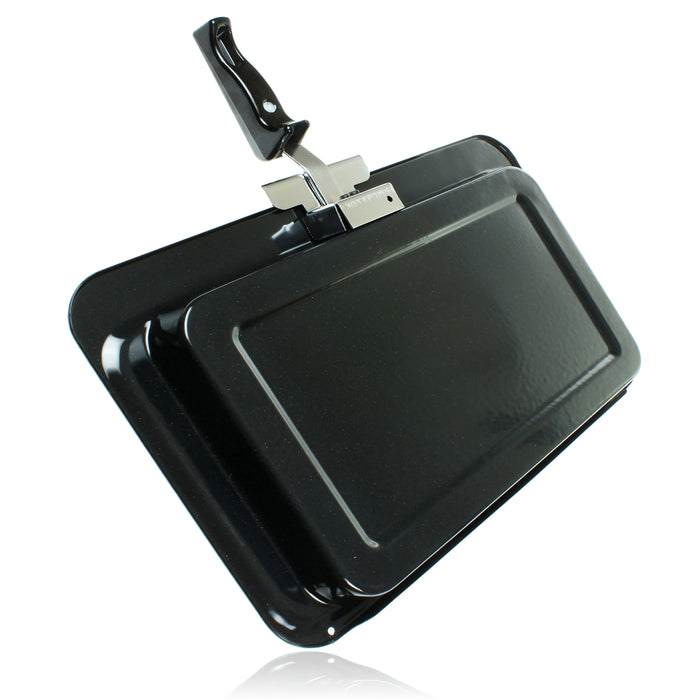 Enamel Grill Pan Tray Rack Grid Handle for Rangemaster Oven Cooker 445 x 276 mm