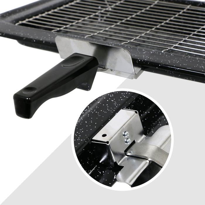 Enamel Grill Pan Tray Rack Grid Handle for Rangemaster Oven Cooker 445 x 276 mm