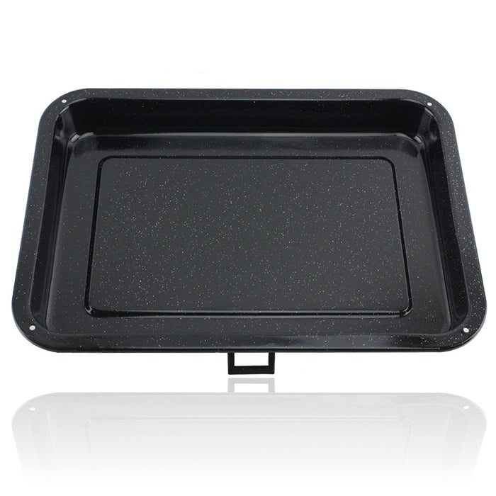 Universal Grill Pan Small Oven Cooker Rack and Detachable Handle 38cm x 27.5cm