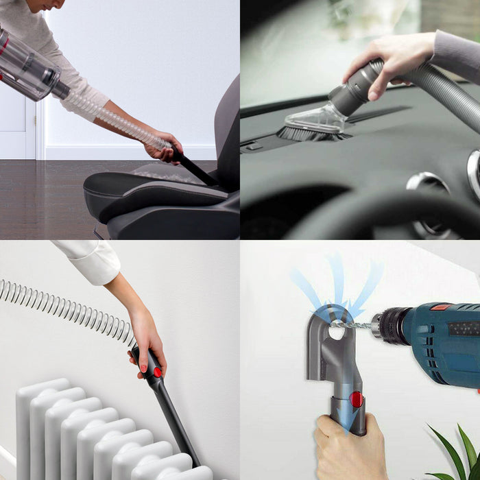 Washable Pre-Motor Stick Filter + Trigger Lock for Dyson V8 Vacuum Cleaner