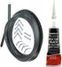 Door Seal + Silicone Glue for MOFFAT Oven Cooker 3m Cut to Size (3 & 4 sided, Rounded + 90º Clips)