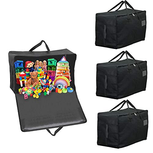 Extra Large Canvas Fabric Toy Games Teddy Bear Organiser Storage Bag