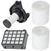 Filter Kit for Shark DuoClean HV390 HV391 HV392 HV394Q Vacuum Cleaner (2 Foam + 1 Pre -Motor Filter)