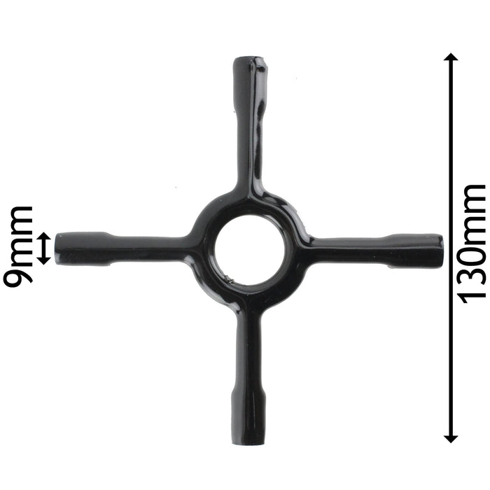 Universal Gas Hob Ceramic Pan Support Moka Trivet Coffee Pot Stand (Pack of 2, Small 130mm)