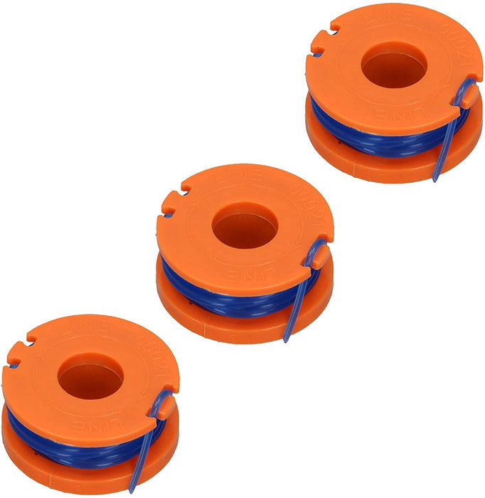 2.5m Line & Spool for ARGOS MCGREGOR Strimmer Trimmer (Pack of 3)