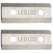Metal Blades for Garden Shredders LE0L02 64mm