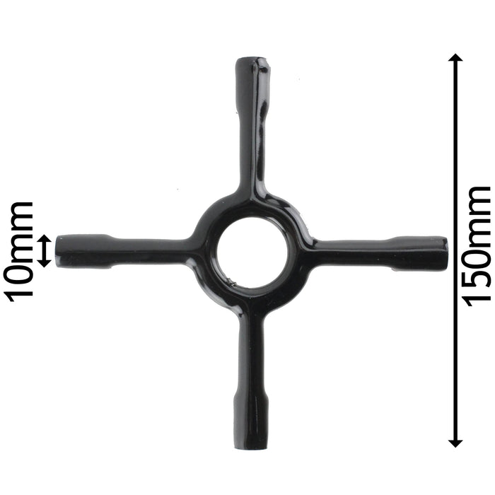 Gas Hob Ceramic Pan Support Moka Trivet Stand (Medium 150mm, Pack of 3)