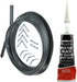 Door Seal + Silicone Glue for ELECTRLOUX Oven Cooker 3m Cut to Size (3 & 4 sided, Rounded + 90º Clips)