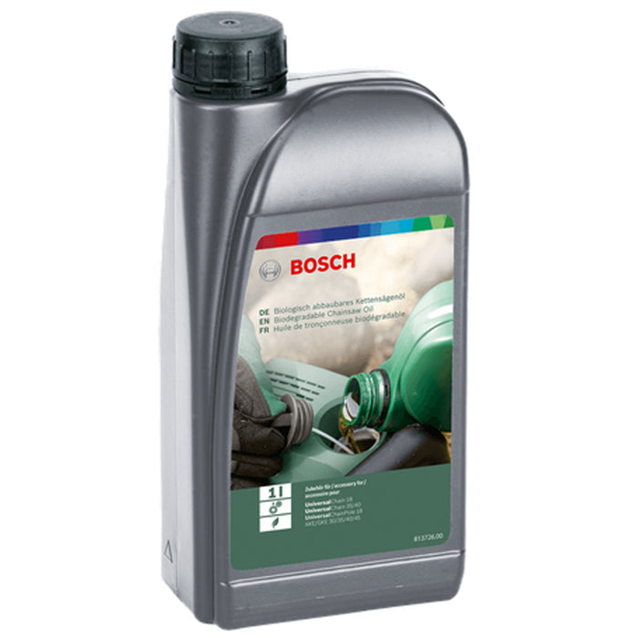 Bosch Qualcast Chainsaw Chain Saw Oil Lubricant 1 Litre Bottle 2607000181 x 2 Bottles