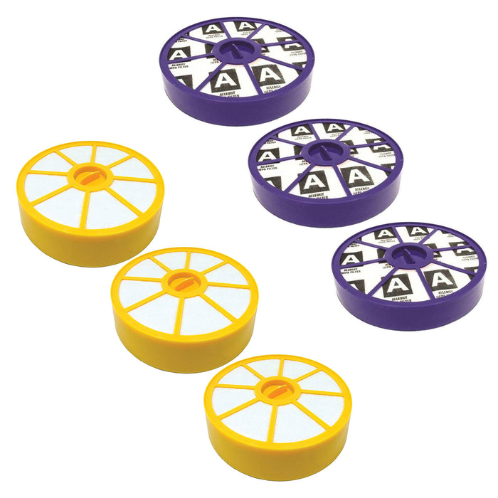 Filter Kit for DYSON DC05 DC08 DC19 DC29 Vacuum Cleaner Post HEPA & Pre Motor x 3