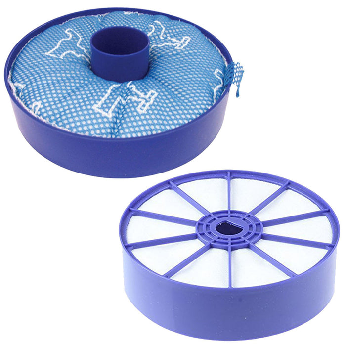 Brushroll Belts + Pre & Post Motor HEPA Filter Kit for Dyson DC33 DC33i Vacuum Cleaners