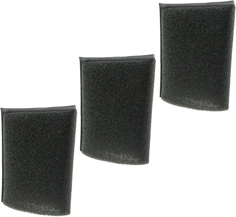 Foam Filter Sponge Pouch Wet Dry Insert for KARCHER Vacuum Cleaners (Pack of 3)