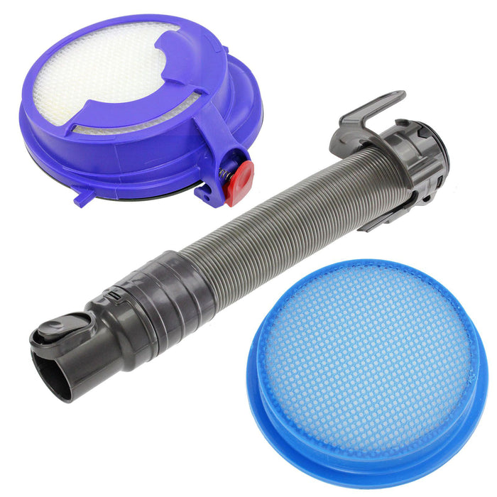 Hose and Filter Kit DC24 DC24i compatible with Dyson Vacuum Cleaner Washable Pre & Post Motor HEPA