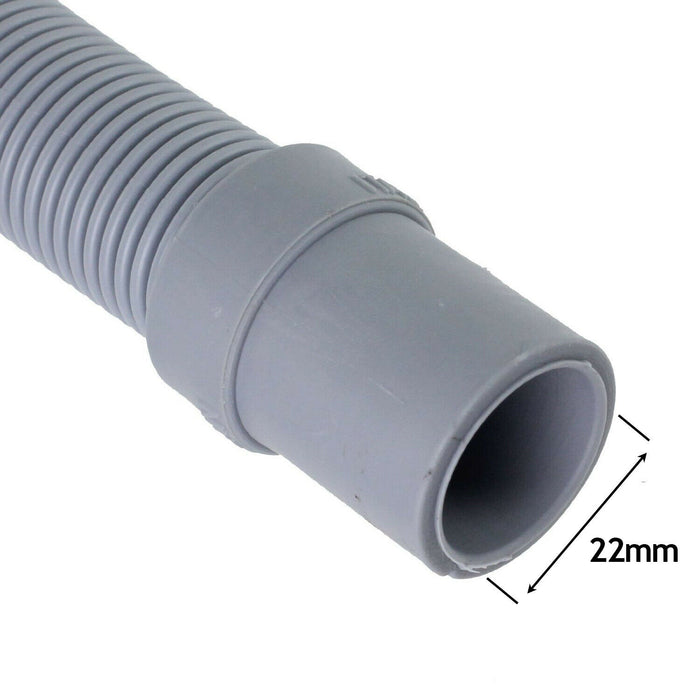 Fill Hose + Drain Hose Extension Set for KENWOOD, BUSH, MONTPELLIER Washing Machine & Dishwasher 2.5m + 5m