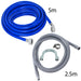 Washing Machine Fill Hose + Drain Hose Extension Set for BEKO BLOMBERG Long 2.5m + 5m