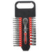 27 Piece Ratchet Wrench + Socket Bit Set.