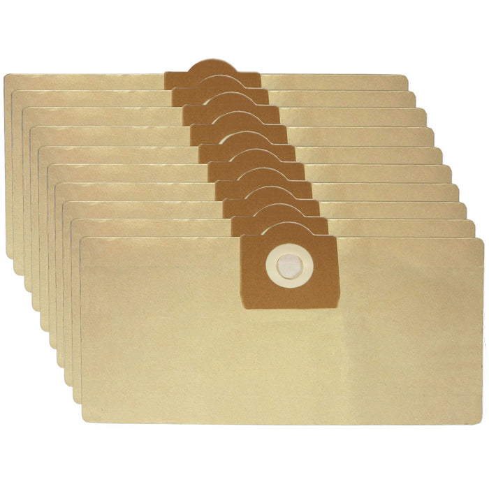 Dust Bags for B&Q Performance Power PP20 20L Wet & Dry Vacuum Cleaner (Pack of 10)