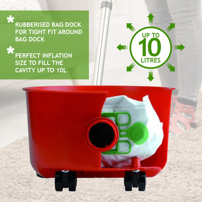 Bags for Numatic HENRY HVR200 HVX200 Vacuum Cleaner (Pack of 15 Bags + Fresheners)