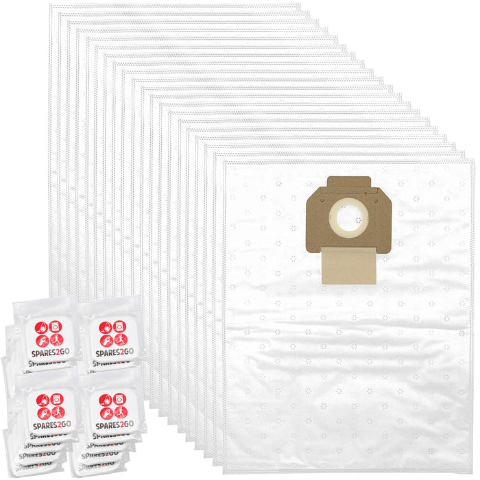 Vacuum Dust Bags 446L for MAKITA VC2000 VC3000 9000 Series Hoover Cleaner x 20 + Fresheners
