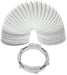 WHITE KNIGHT Tumble Dryer Vent Hose Condenser Adapter Kit (2m / 4")