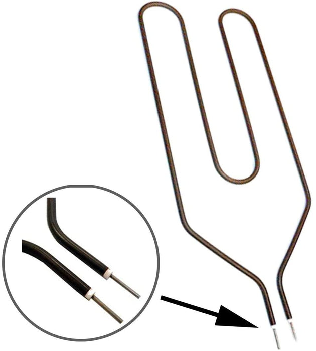 Heater Element for CREDA Night Storage Heaters (850W, Crank Neck, 2 Pin) Pack of 2