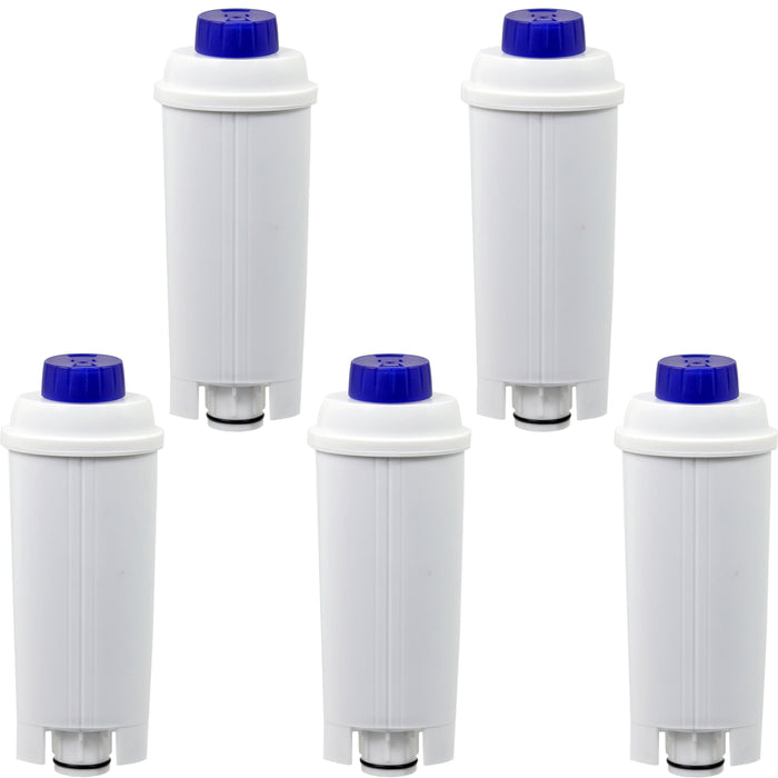 Water Filter for DELONGHI Coffee Machine DLS C002 SER3017 ECAM BCO410 EC800 (Pack of 5)