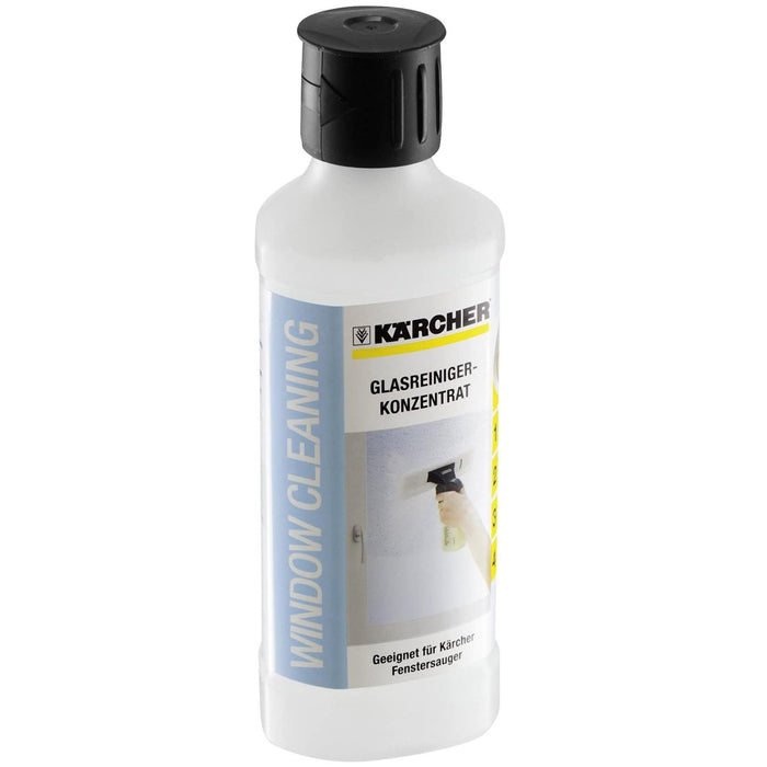 Cloth Pads + Cleaning Fluid for KARCHER Window Vac Vacuum - 2 x Pads + 500ml