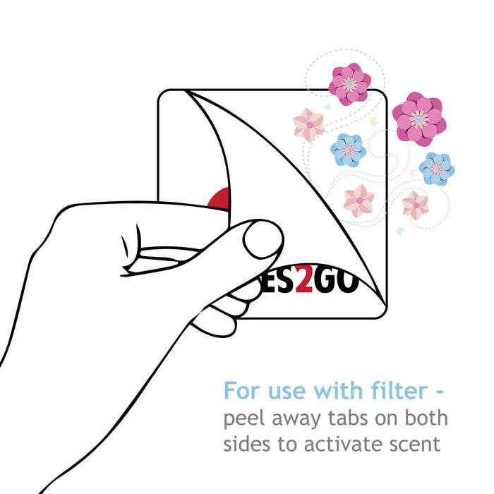 Vacuum Cleaner Air Freshener Tabs Exhaust Filter Perfumed Scented Fresheners x 5 - FRESH5